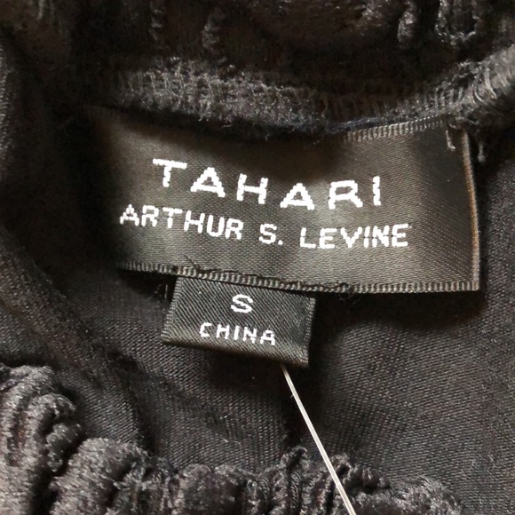 NWT Tahari Knit Black Dress - Picture 5 of 6